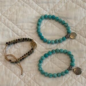 Tree of Life Bracelet Trio